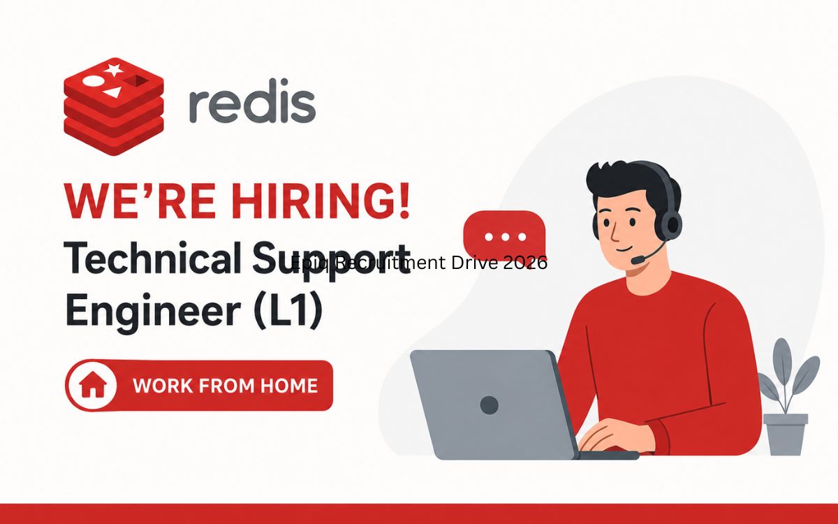 Redis Recruitment Drive 2026